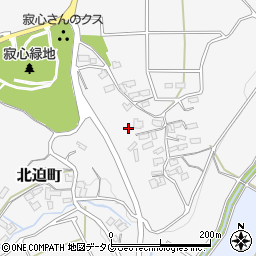 熊本県熊本市北区北迫町409周辺の地図
