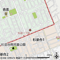 熊本県合志市幾久富1656-271周辺の地図
