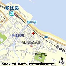 長崎県雲仙市国見町多比良乙1周辺の地図