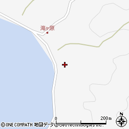 長崎県南松浦郡新上五島町間伏郷677周辺の地図