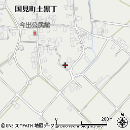 長崎県雲仙市国見町土黒丁343周辺の地図