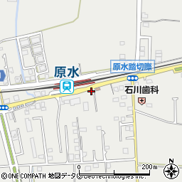 熊本県菊池郡菊陽町原水2189-11周辺の地図