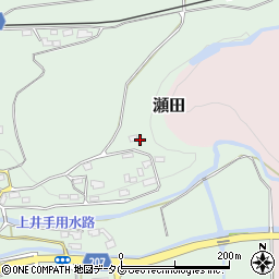 熊本県菊池郡大津町大林604周辺の地図
