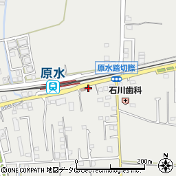 熊本県菊池郡菊陽町原水2189-8周辺の地図