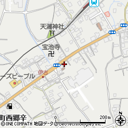 長崎県雲仙市瑞穂町西郷辛1543周辺の地図