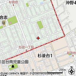 熊本県合志市幾久富1656-306周辺の地図