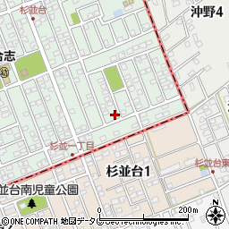 熊本県合志市幾久富1656-321周辺の地図