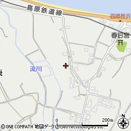 長崎県雲仙市瑞穂町西郷甲975周辺の地図