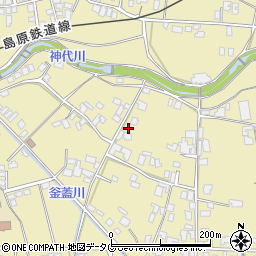 長崎県雲仙市国見町神代甲210周辺の地図