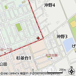 熊本県合志市幾久富1656-656周辺の地図