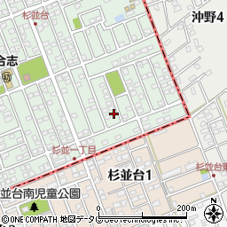 熊本県合志市幾久富1656-320周辺の地図