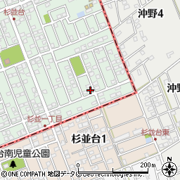 熊本県合志市幾久富1656-329周辺の地図