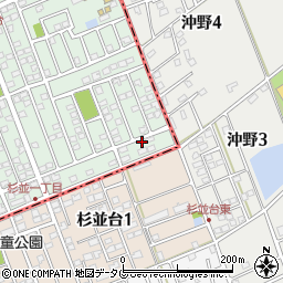 熊本県合志市幾久富1656-379周辺の地図