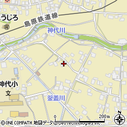 長崎県雲仙市国見町神代甲137周辺の地図