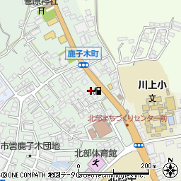 緒方石油店周辺の地図
