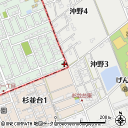 熊本県合志市幾久富1656-386周辺の地図
