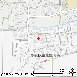 熊本県大津町（菊池郡）新周辺の地図