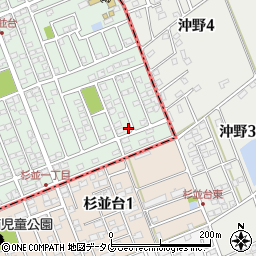 熊本県合志市幾久富1656-345周辺の地図