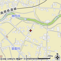 長崎県雲仙市国見町神代甲203周辺の地図