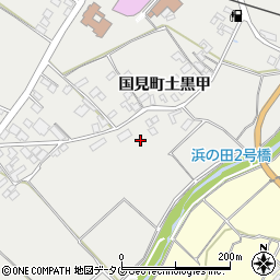 長崎県雲仙市国見町土黒甲583周辺の地図