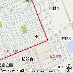 熊本県合志市幾久富1656-346周辺の地図