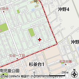 熊本県合志市幾久富1656-331周辺の地図