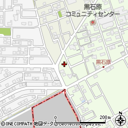 ファミリーマート合志黒石原店周辺の地図