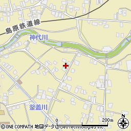 長崎県雲仙市国見町神代甲175周辺の地図