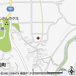 熊本県熊本市北区北迫町321-1周辺の地図