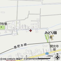 熊本県菊池郡菊陽町原水2039周辺の地図