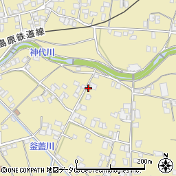 長崎県雲仙市国見町神代甲202周辺の地図