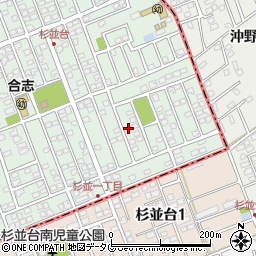 熊本県合志市幾久富1656-310周辺の地図