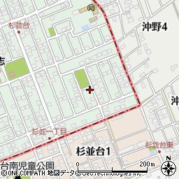 熊本県合志市幾久富1656-326周辺の地図