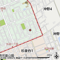 熊本県合志市幾久富1656-343周辺の地図