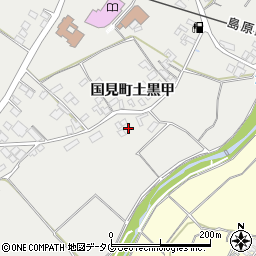 長崎県雲仙市国見町土黒甲575周辺の地図