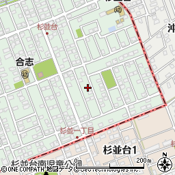 熊本県合志市幾久富1656-300周辺の地図