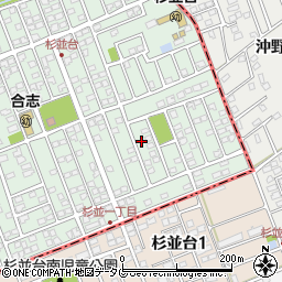 熊本県合志市幾久富1656-311周辺の地図