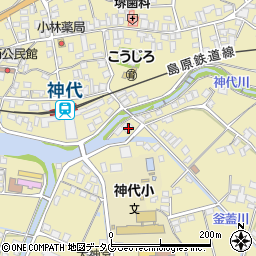 長崎県雲仙市国見町神代甲18周辺の地図