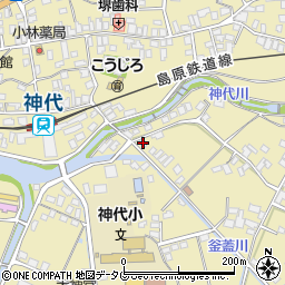 長崎県雲仙市国見町神代甲22-2周辺の地図