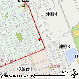 熊本県合志市幾久富1656-375周辺の地図