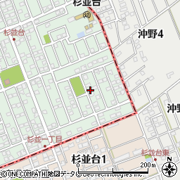 熊本県合志市幾久富1656-334周辺の地図