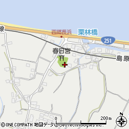 長崎県雲仙市瑞穂町西郷甲690-1周辺の地図