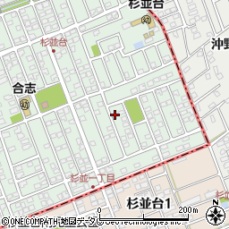 熊本県合志市幾久富1656-312周辺の地図