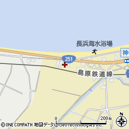 長崎県雲仙市国見町神代戊245周辺の地図
