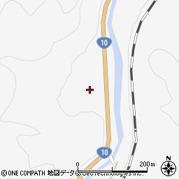 大分県佐伯市直川大字仁田原3512周辺の地図