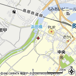 長崎県雲仙市国見町多比良乙410周辺の地図