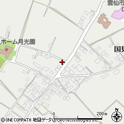 長崎県雲仙市国見町土黒甲1223-3周辺の地図