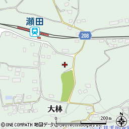 熊本県菊池郡大津町大林780-2周辺の地図