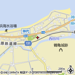 長崎県雲仙市国見町神代戊80周辺の地図