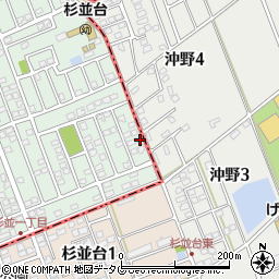 熊本県合志市幾久富1656-373周辺の地図